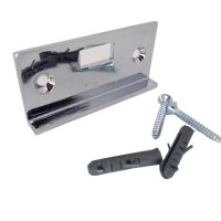 TECNO LOCK - SP1230MCR CROMADO - CONTRA-FECHADURA VIDRO