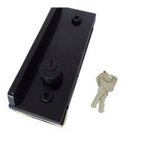 BELGA METAL - 0-648 510JE PRETO - FECHADURA BICO DE PAPAGAIO PARA JANELA COM RECORTE ESQUERDO