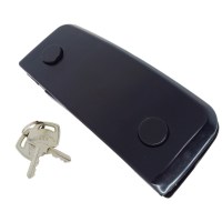 AL - 0-370 KIT10 CH-PTO - KIT FECHADURA PARA PORTA VIDRO/ALVENARIA BLINDEX