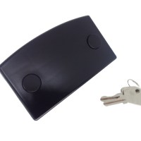 AL - TRA3532 PRETO - FECHADURA PARA JANELA DE CORRER COM FURO - LINHA TRADICIONAL