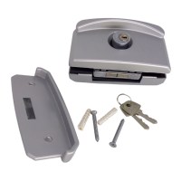 AL - KIT10CH-FOS FOSCO - KIT DE FECHADURA PARA PORTA VIDRO/ALVENARIA BLINDEX - LINHA CAPA