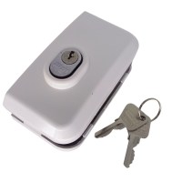 AL - CH1520 BRANCO - FECHADURA PARA PORTA PIVOTANTE - LINHA CAPA