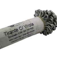 PLACO - 572020014 - TIRANTE DE ARAME 10 COM ELO E 0,50MT