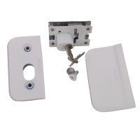 PADO - 56121928 BRANCO - FECHADURA SANTA MARINA VIDRO/VIDRO PIVOTANTE DIREITA PV02