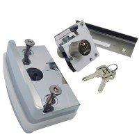 PADO - 56121787 CROMADO - FECHADURA ZM BLINDEX VIDRO/ALVENARIA P-P PV08