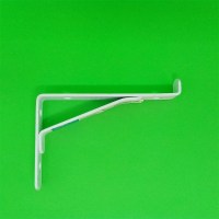 RAYCO - 14633 10CM - CANTONEIRA MÃO FRANCESA BRANCA P/VIDRO 10CM X 6,5CM X 14MM